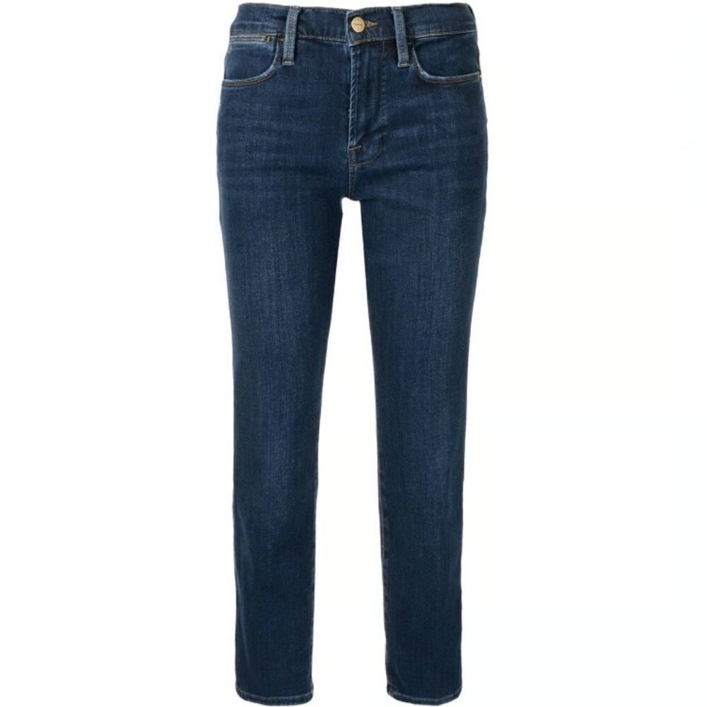 FRAME - Le Original High-Rise Straight Jeans Vintage Rinse - Size 25​